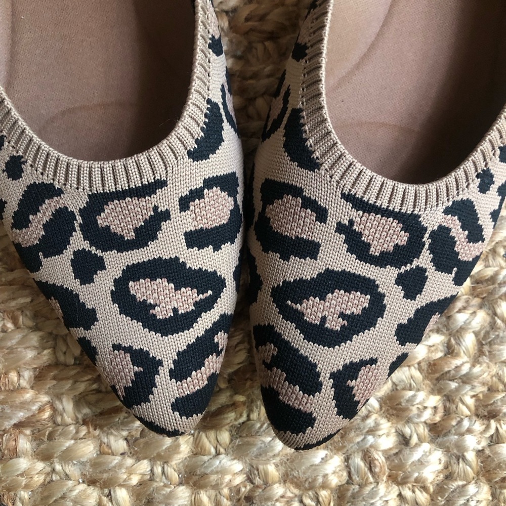 Vivaia Pointed-Toe Ballet Flats (Aria 5°). Size 37.5